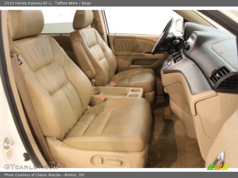 Taffeta White / Beige 2010 Honda Odyssey EX-L