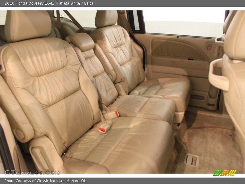 Taffeta White / Beige 2010 Honda Odyssey EX-L