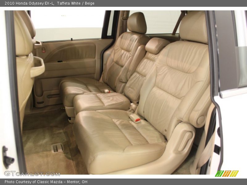Taffeta White / Beige 2010 Honda Odyssey EX-L
