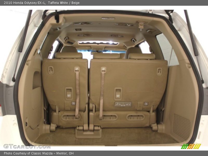 Taffeta White / Beige 2010 Honda Odyssey EX-L