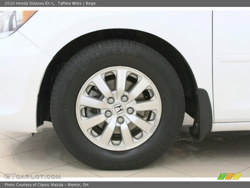 Taffeta White / Beige 2010 Honda Odyssey EX-L