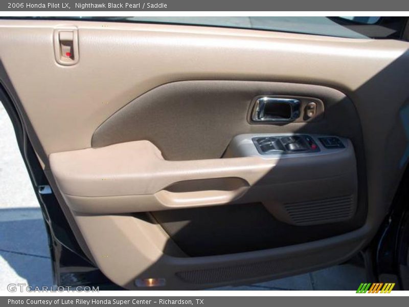 Nighthawk Black Pearl / Saddle 2006 Honda Pilot LX