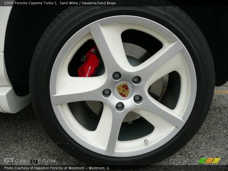 Sand White / Havanna/Sand Beige 2006 Porsche Cayenne Turbo S