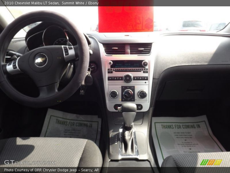 Summit White / Ebony 2010 Chevrolet Malibu LT Sedan
