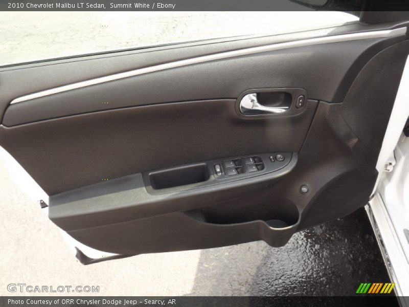 Summit White / Ebony 2010 Chevrolet Malibu LT Sedan
