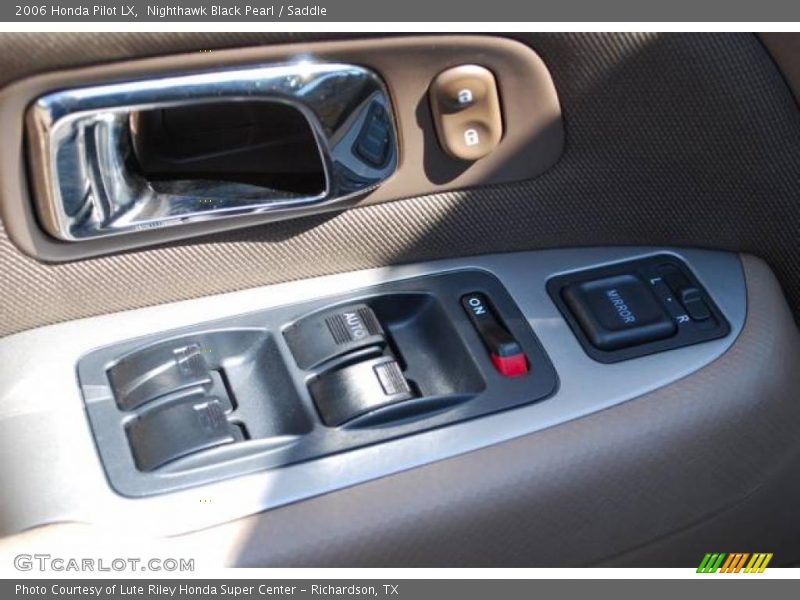 Nighthawk Black Pearl / Saddle 2006 Honda Pilot LX