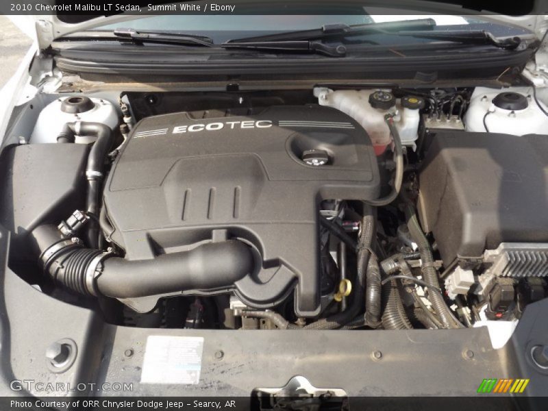 Summit White / Ebony 2010 Chevrolet Malibu LT Sedan