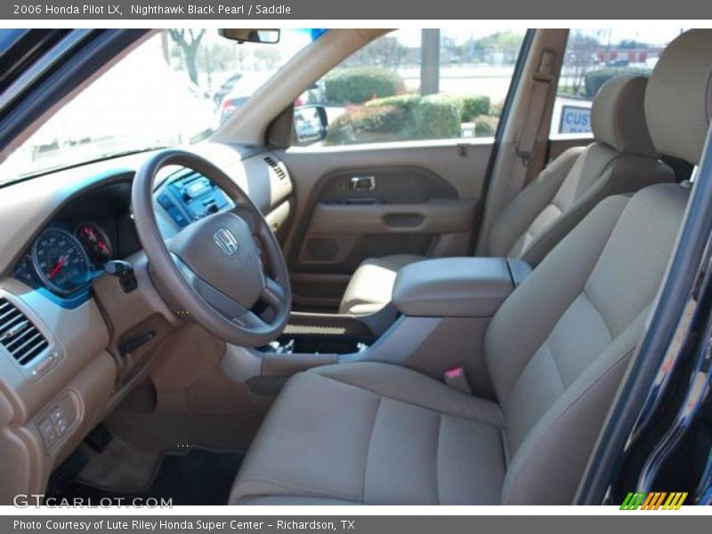 Nighthawk Black Pearl / Saddle 2006 Honda Pilot LX