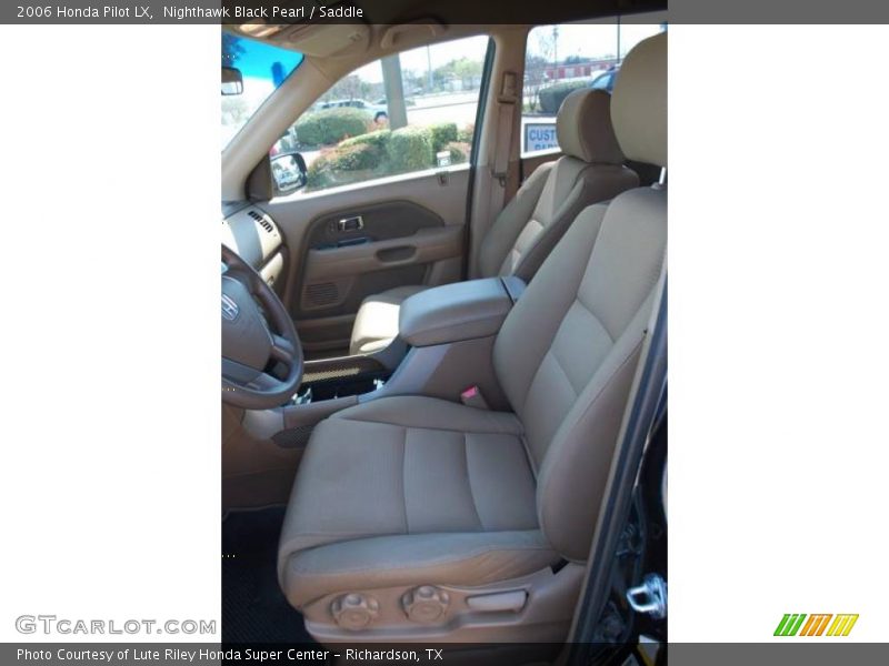 Nighthawk Black Pearl / Saddle 2006 Honda Pilot LX