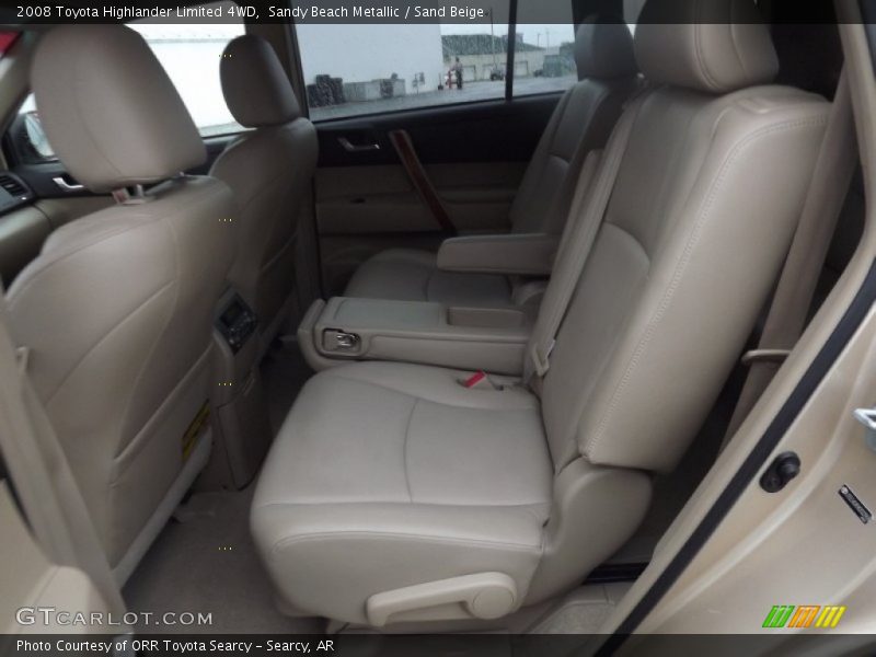 Sandy Beach Metallic / Sand Beige 2008 Toyota Highlander Limited 4WD