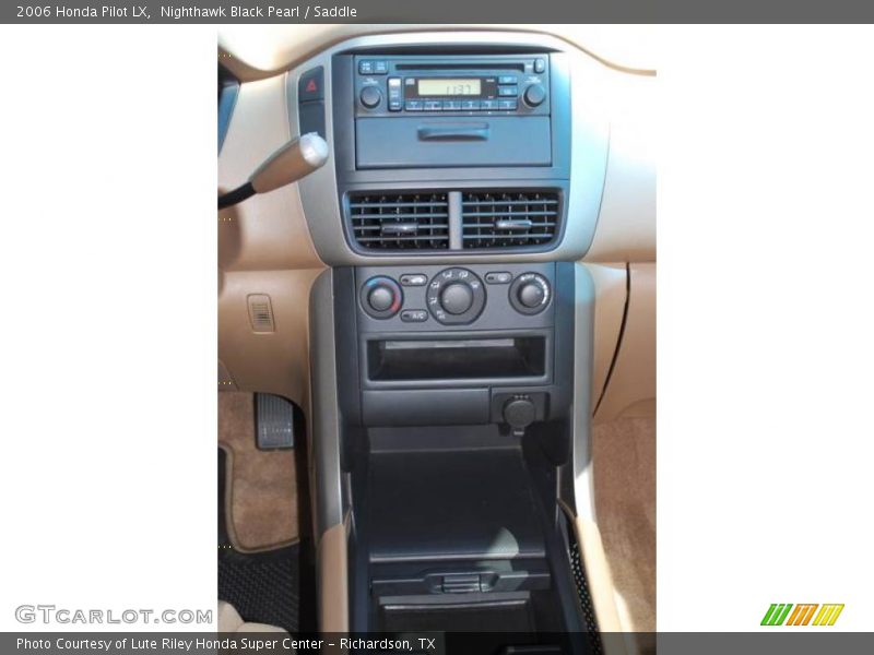 Nighthawk Black Pearl / Saddle 2006 Honda Pilot LX