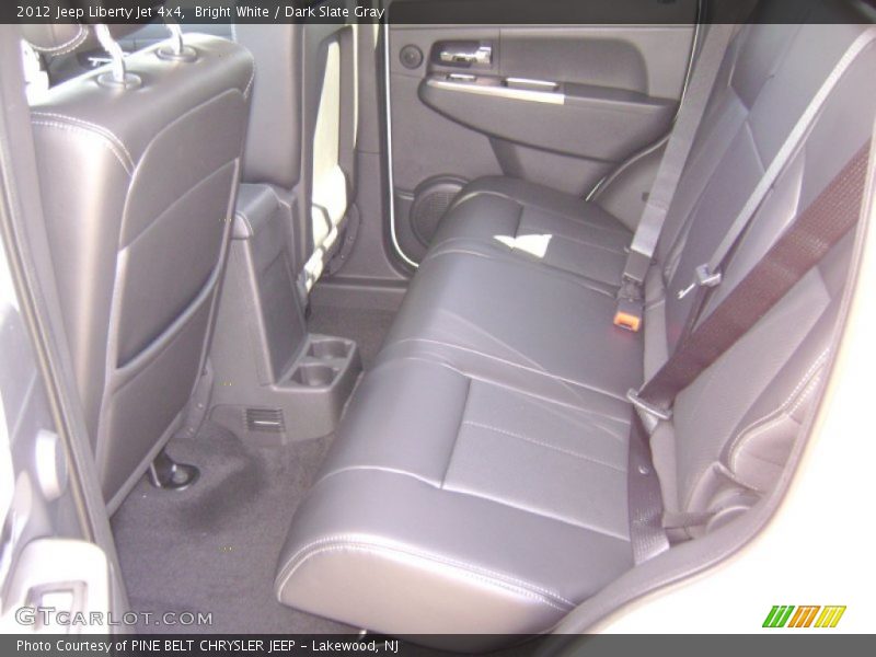 Bright White / Dark Slate Gray 2012 Jeep Liberty Jet 4x4