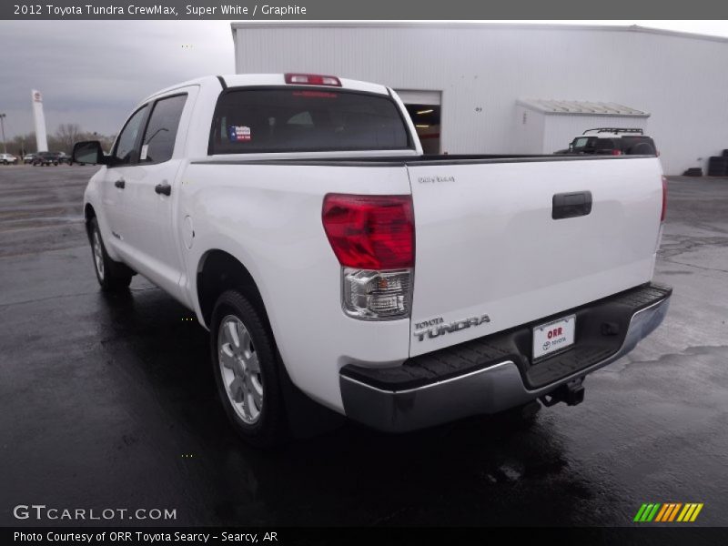 Super White / Graphite 2012 Toyota Tundra CrewMax