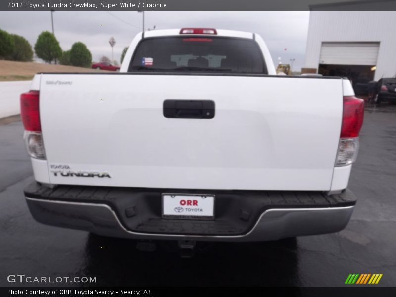 Super White / Graphite 2012 Toyota Tundra CrewMax