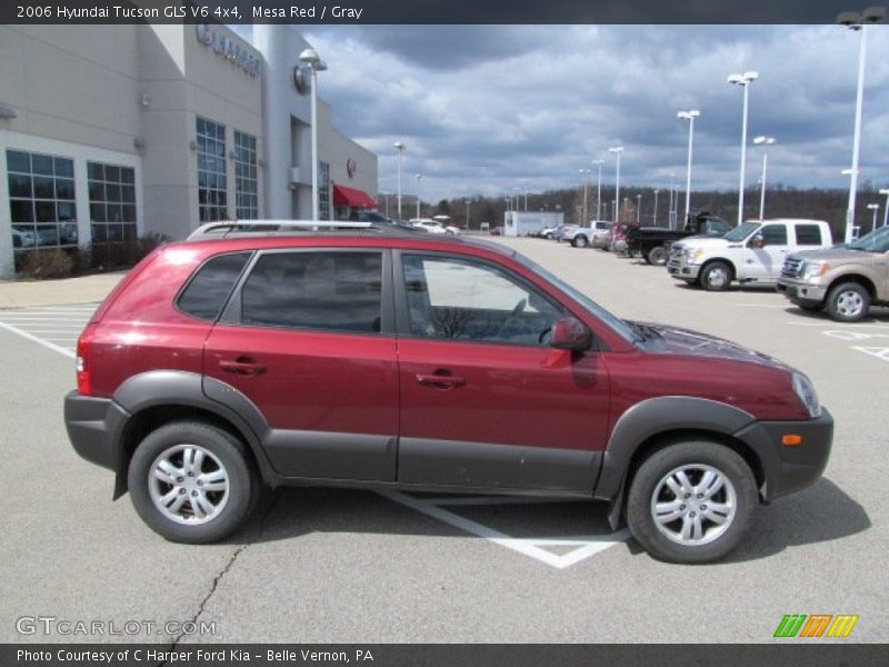  2006 Tucson GLS V6 4x4 Mesa Red