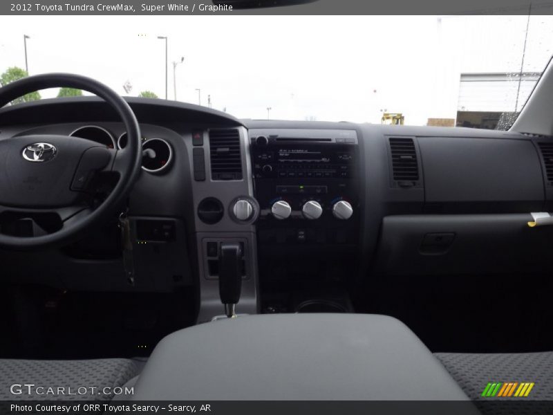 Super White / Graphite 2012 Toyota Tundra CrewMax