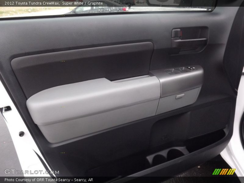Super White / Graphite 2012 Toyota Tundra CrewMax