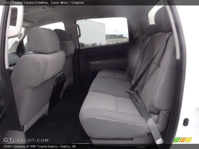 Super White / Graphite 2012 Toyota Tundra CrewMax