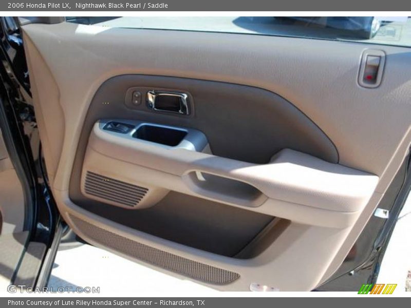 Nighthawk Black Pearl / Saddle 2006 Honda Pilot LX