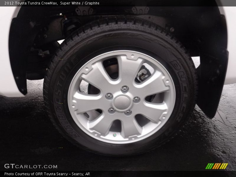 Super White / Graphite 2012 Toyota Tundra CrewMax