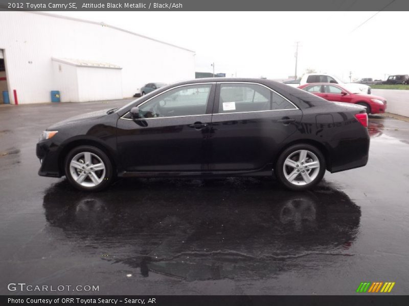 Attitude Black Metallic / Black/Ash 2012 Toyota Camry SE