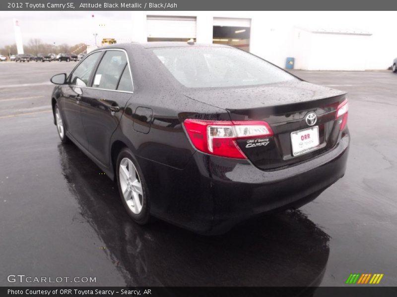 Attitude Black Metallic / Black/Ash 2012 Toyota Camry SE