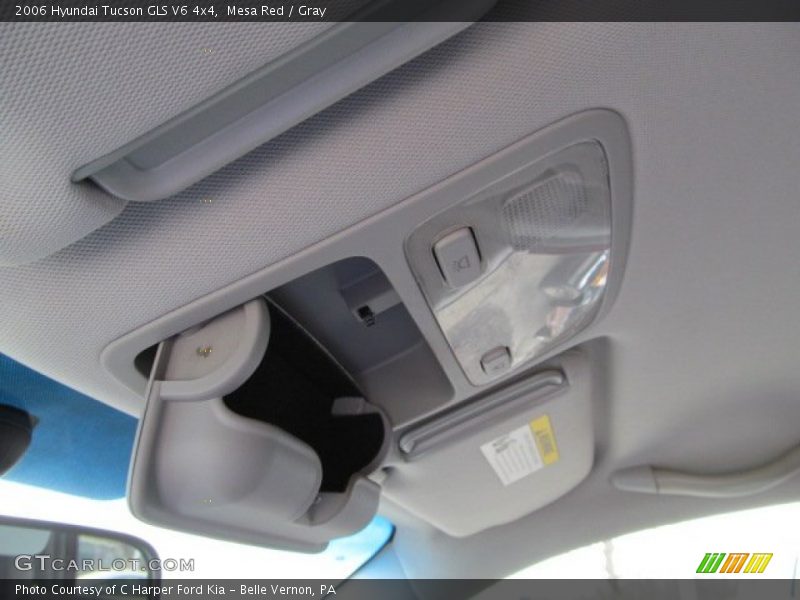Mesa Red / Gray 2006 Hyundai Tucson GLS V6 4x4
