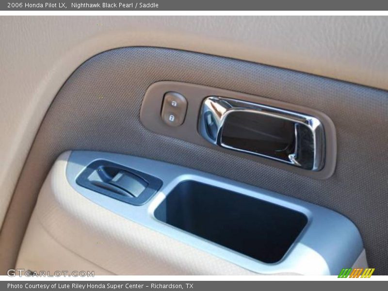 Nighthawk Black Pearl / Saddle 2006 Honda Pilot LX