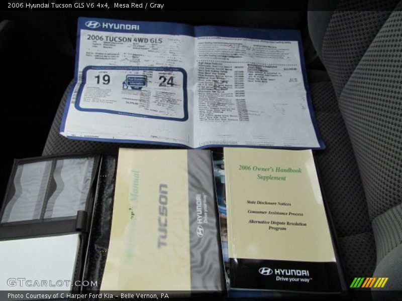  2006 Tucson GLS V6 4x4 Window Sticker