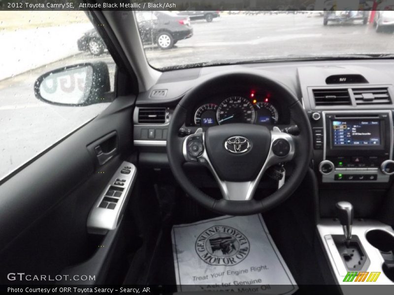 Attitude Black Metallic / Black/Ash 2012 Toyota Camry SE