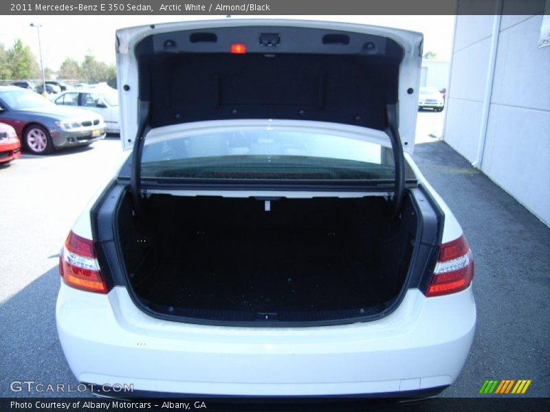 Arctic White / Almond/Black 2011 Mercedes-Benz E 350 Sedan