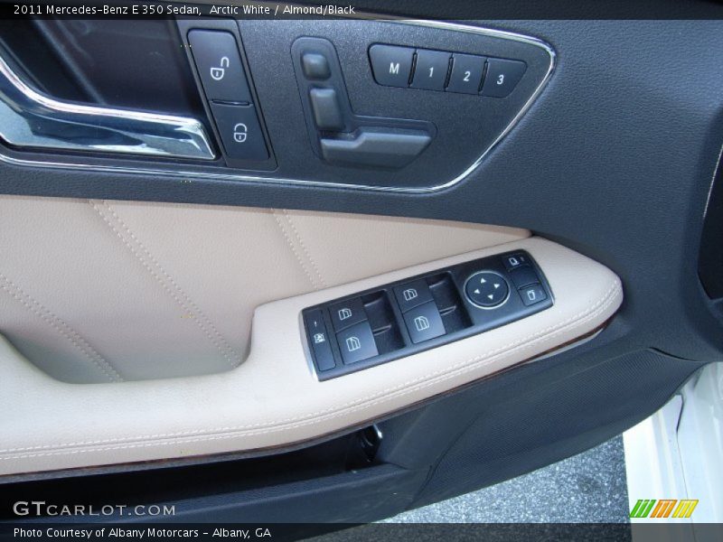 Arctic White / Almond/Black 2011 Mercedes-Benz E 350 Sedan