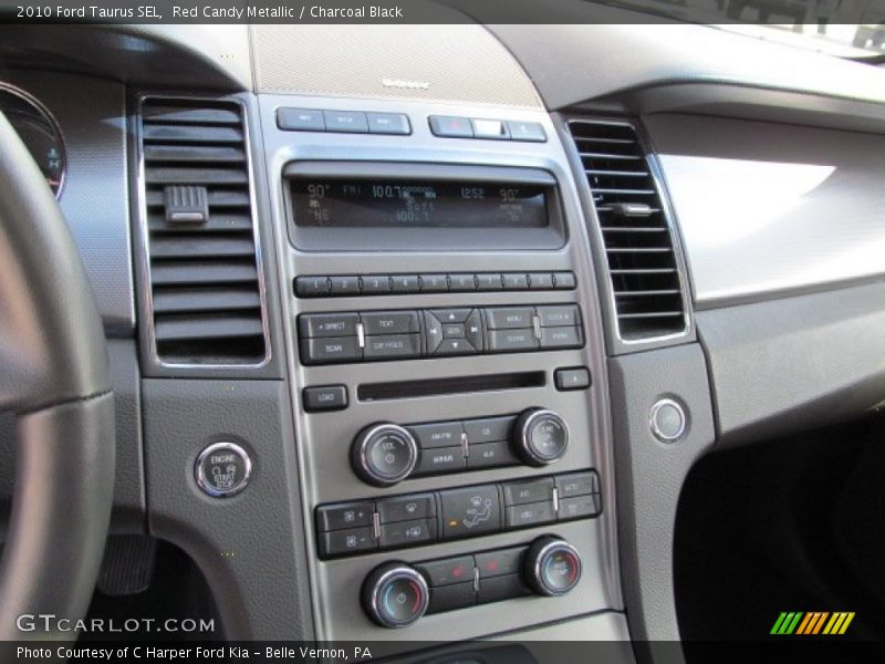 Controls of 2010 Taurus SEL