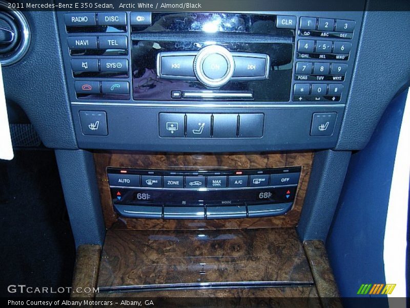 Arctic White / Almond/Black 2011 Mercedes-Benz E 350 Sedan
