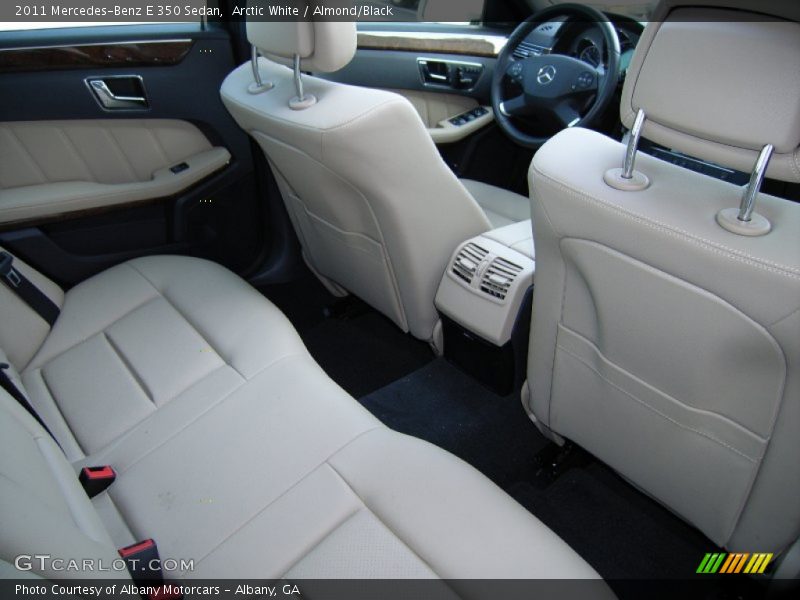 Arctic White / Almond/Black 2011 Mercedes-Benz E 350 Sedan