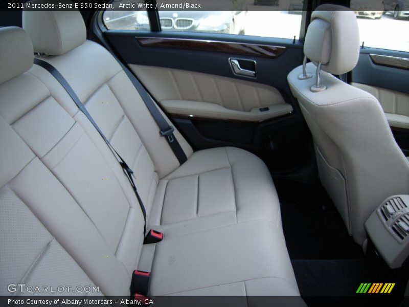 Arctic White / Almond/Black 2011 Mercedes-Benz E 350 Sedan