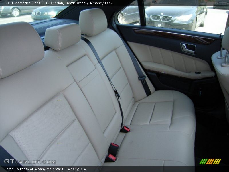 Arctic White / Almond/Black 2011 Mercedes-Benz E 350 Sedan