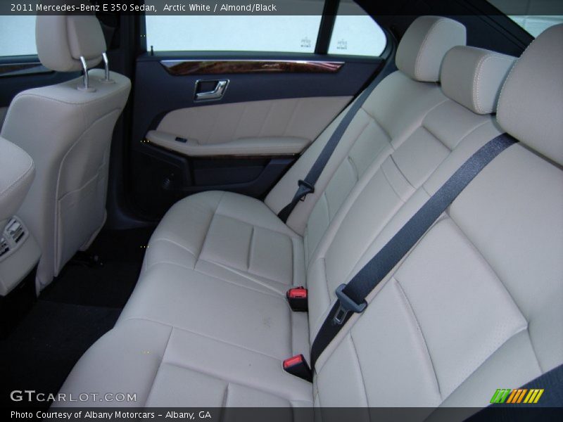 Arctic White / Almond/Black 2011 Mercedes-Benz E 350 Sedan