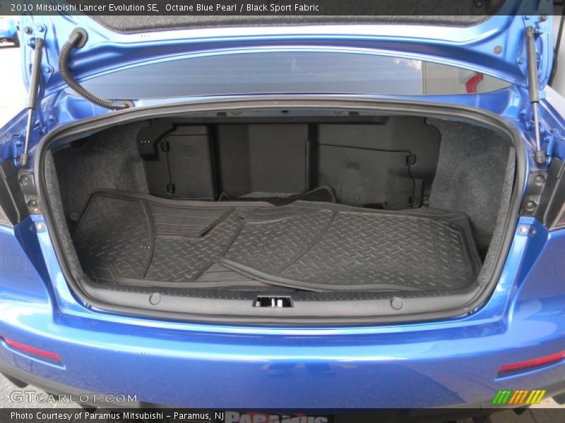  2010 Lancer Evolution SE Trunk