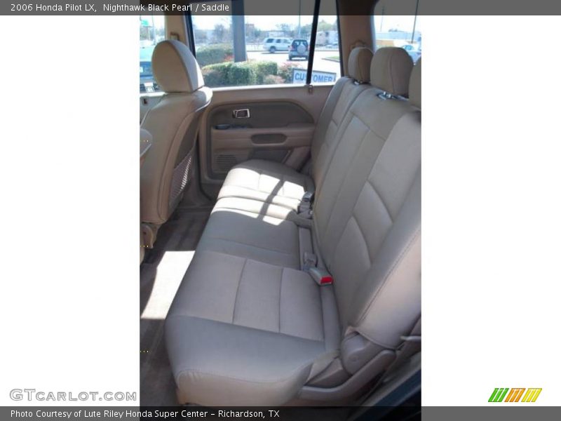 Nighthawk Black Pearl / Saddle 2006 Honda Pilot LX
