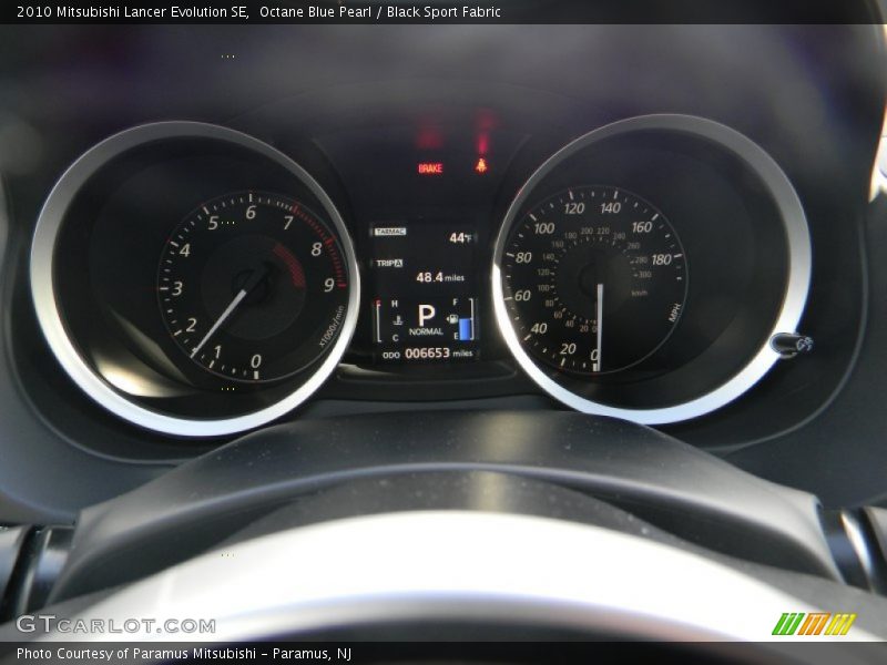  2010 Lancer Evolution SE SE Gauges