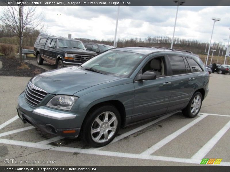 Magnesium Green Pearl / Light Taupe 2005 Chrysler Pacifica Touring AWD
