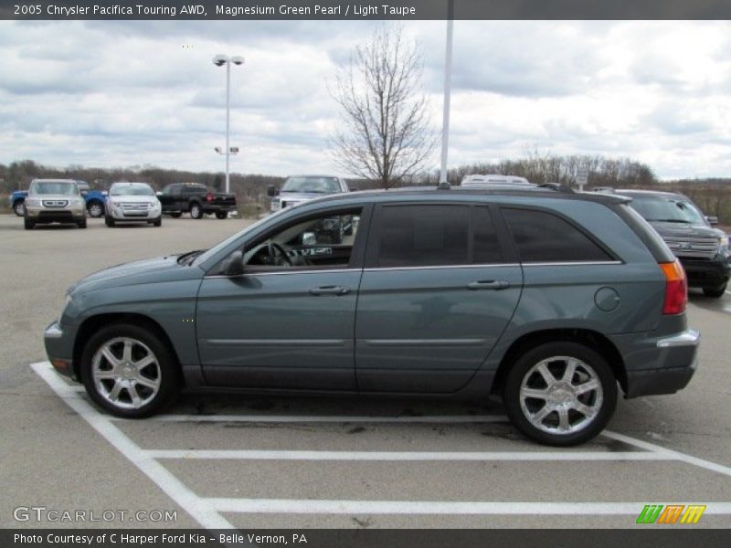 Magnesium Green Pearl / Light Taupe 2005 Chrysler Pacifica Touring AWD