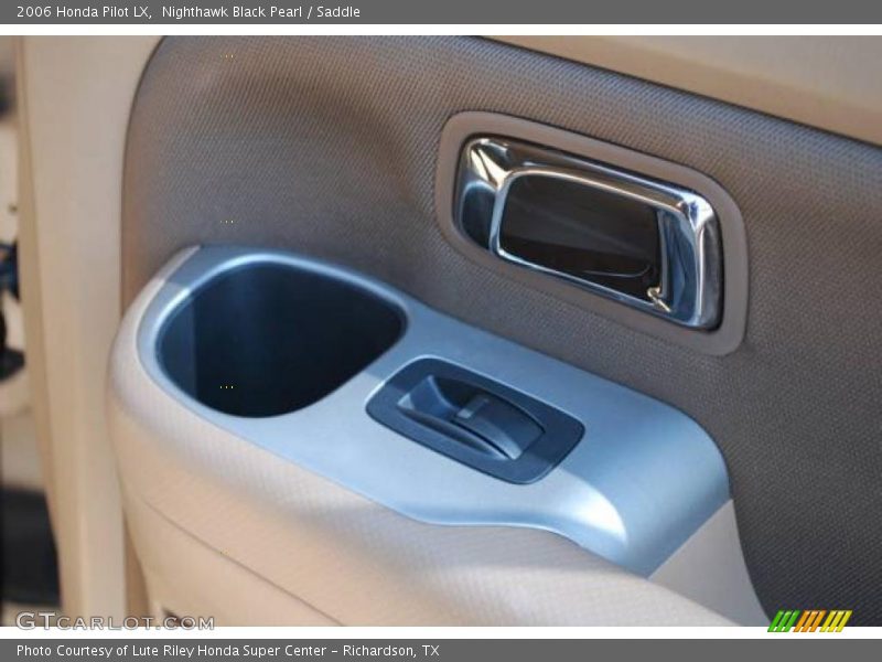 Nighthawk Black Pearl / Saddle 2006 Honda Pilot LX