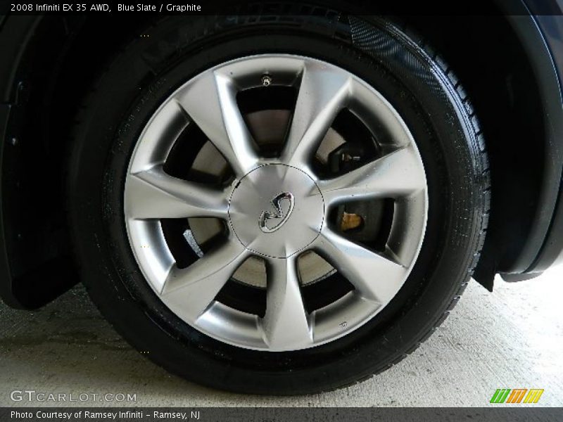 Blue Slate / Graphite 2008 Infiniti EX 35 AWD
