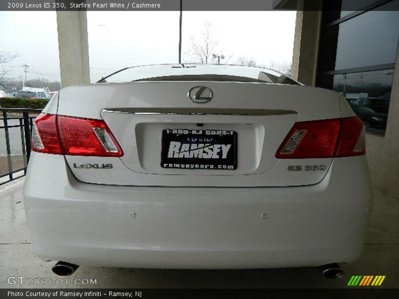 Starfire Pearl White / Cashmere 2009 Lexus ES 350