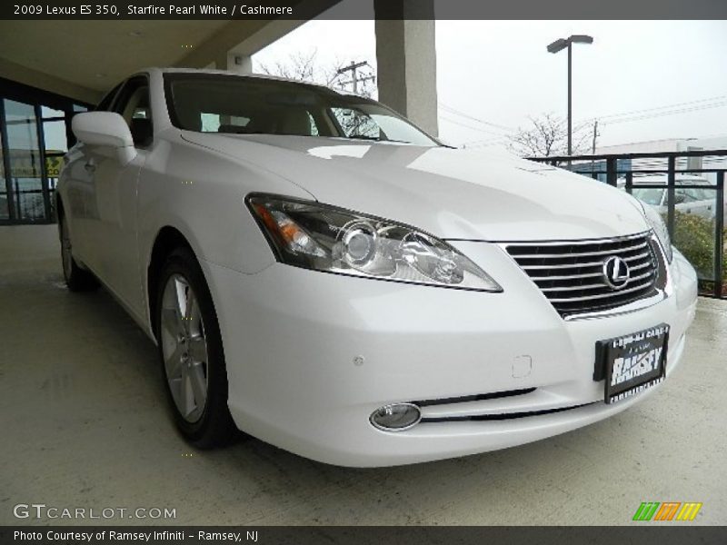 Starfire Pearl White / Cashmere 2009 Lexus ES 350