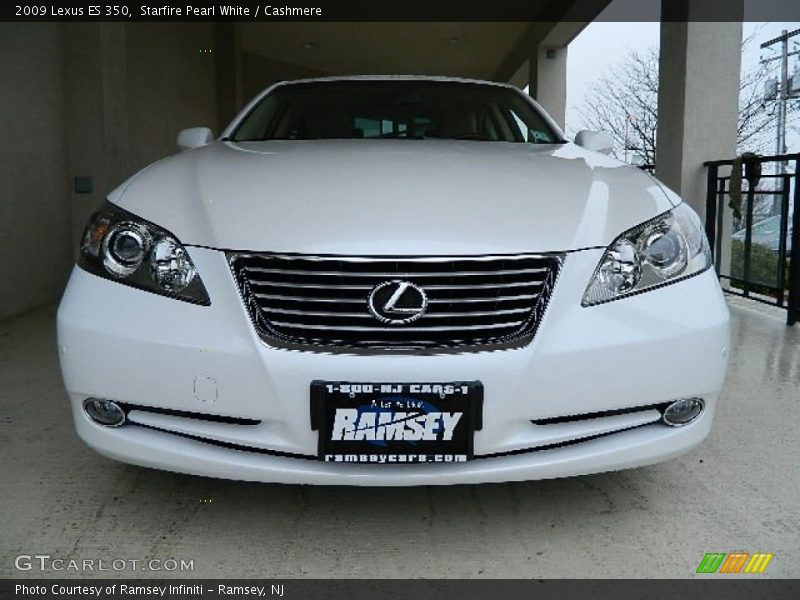 Starfire Pearl White / Cashmere 2009 Lexus ES 350