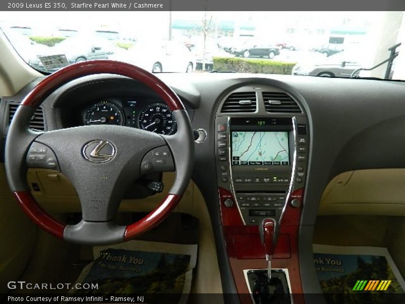 Starfire Pearl White / Cashmere 2009 Lexus ES 350