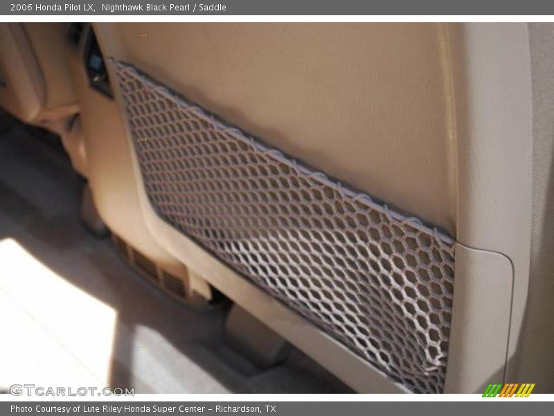 Nighthawk Black Pearl / Saddle 2006 Honda Pilot LX